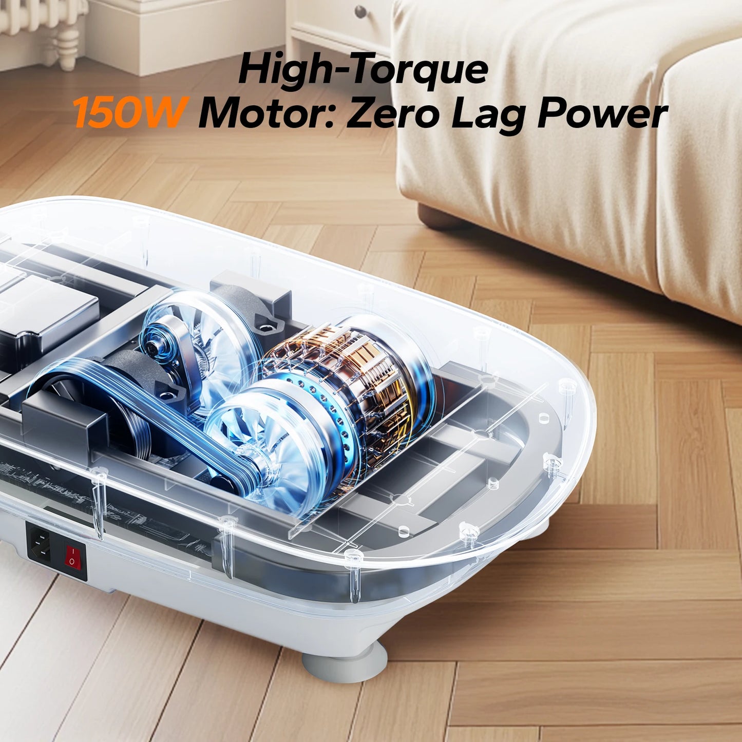 MERACH Vibration Plate Exercise Machine Whole Body Workout Power Vibrate Fitness Platform Vibration Plate Weight Loss & Shaping