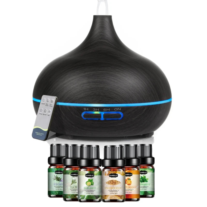 Oeny Aromatherapeutic Diffuser With Remote Control And SevenColor LEDIllumination