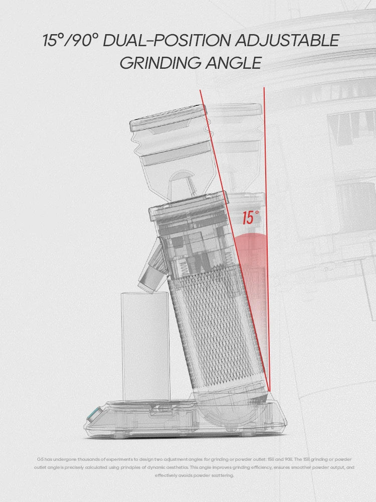 HiBREW G5 Conical Burr Electric Coffee Grinder For Espresso