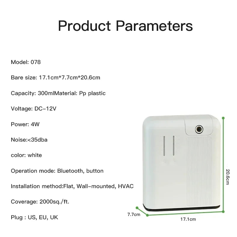 Namste HVAC Aroma Diffuser Air Freshener 2000 sq/ft  Home Fragrance Essential Oils Diffuser Aromatherapy Diffusers Scent Machine