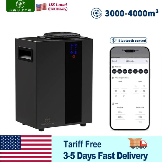 NAMSTE 4000m³ HVAC System Aroma Diffuser Smart APP Control Waterless Essential Oil Diffusers Home Air Freshener Perfume diffuser