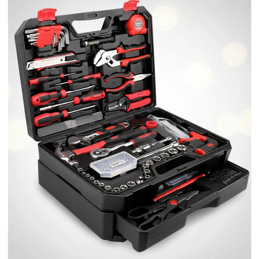 325 Piece IndustrialGradeAllInOneHomeRepairToolKit Durable StorageCase For DIY Auto