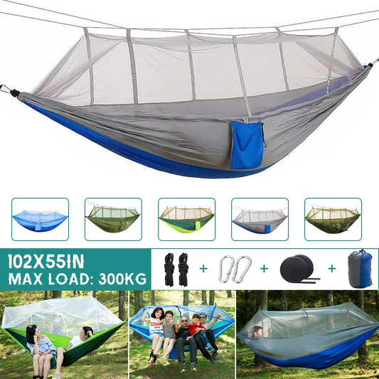 General Outdoor Camping Hammock With Mosquito Net Ultralightfoldable Hanging Shelter