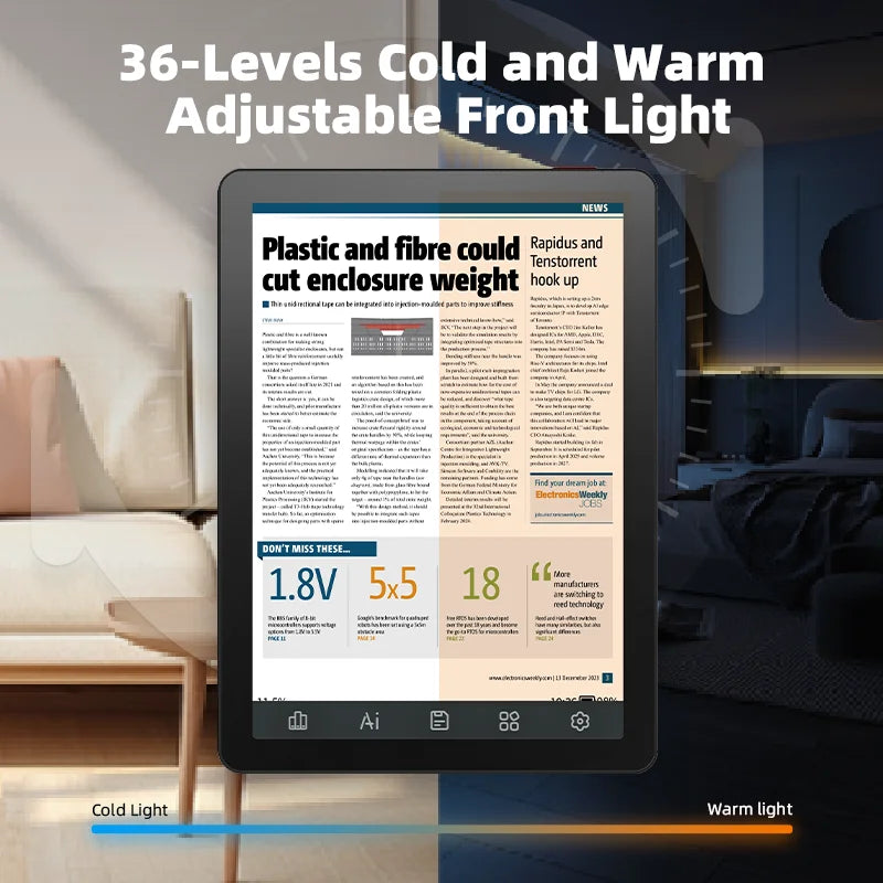 Bigme B6 Ereader Android 14 With Google Play Front Light