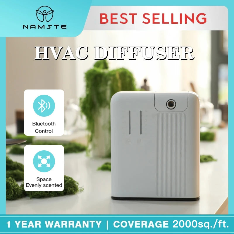 Namste HVAC Aroma Diffuser Air Freshener 2000 sq/ft  Home Fragrance Essential Oils Diffuser Aromatherapy Diffusers Scent Machine