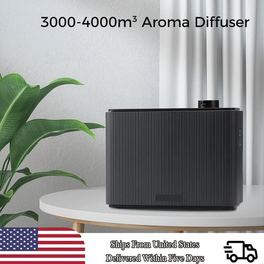 VAT Exemption US Local Aroma Diffuser Home Perfume Scent Machine Fragrance Air Freshener Essential Oil Waterless Flavoring