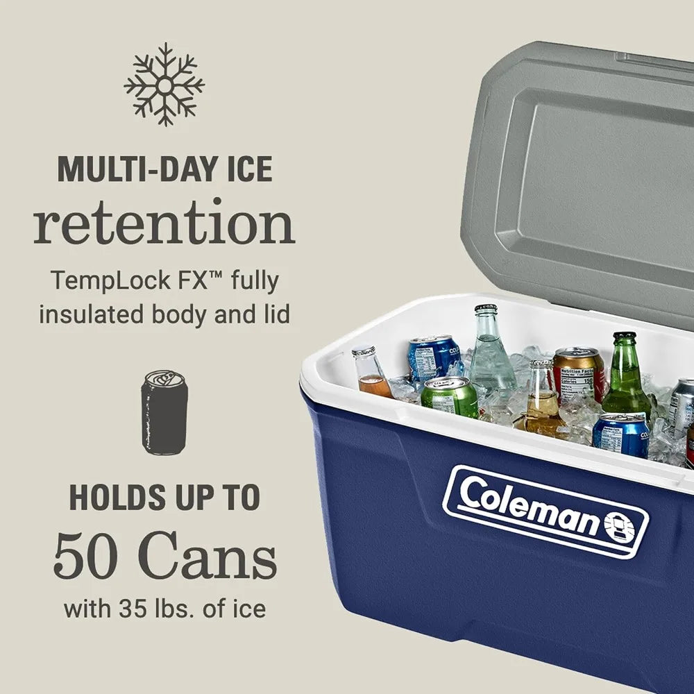 Premium Portable Insulated Outdoor Cooler With FiveDay Ice Retention CampingAdventures