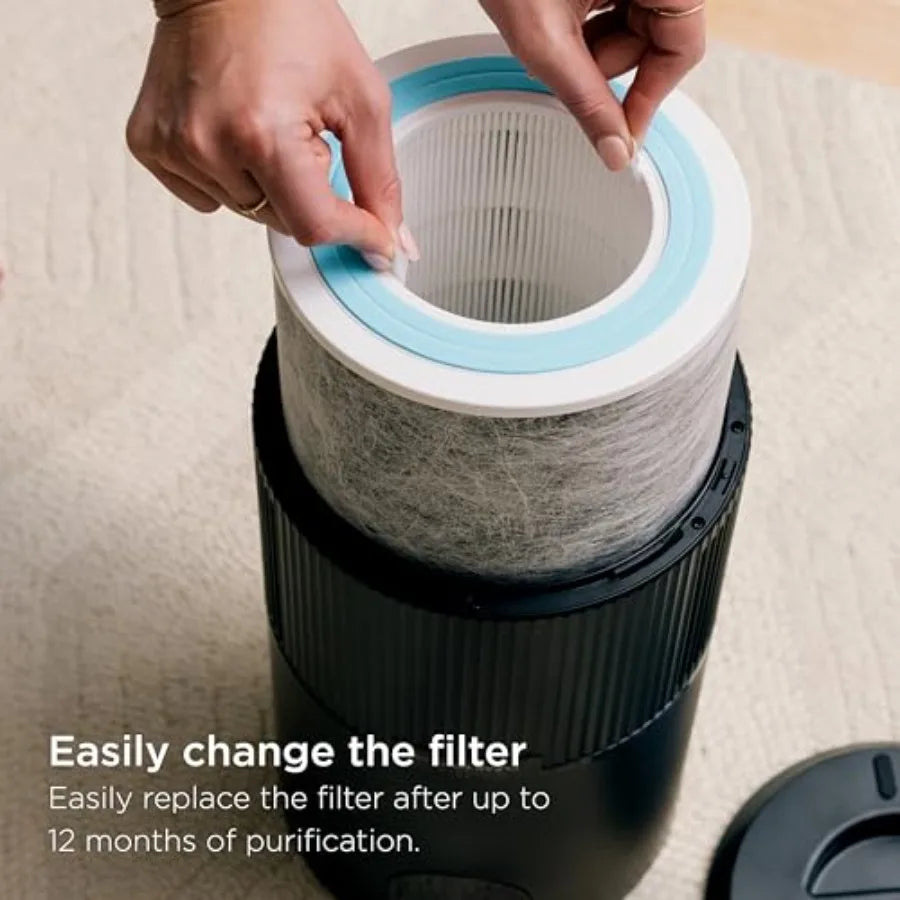 Air Purifier for Home Office and Bedroom with Clean Sense Technology HEPA Air Filter Capable of Covering 1200 Sq Ft Area Effect