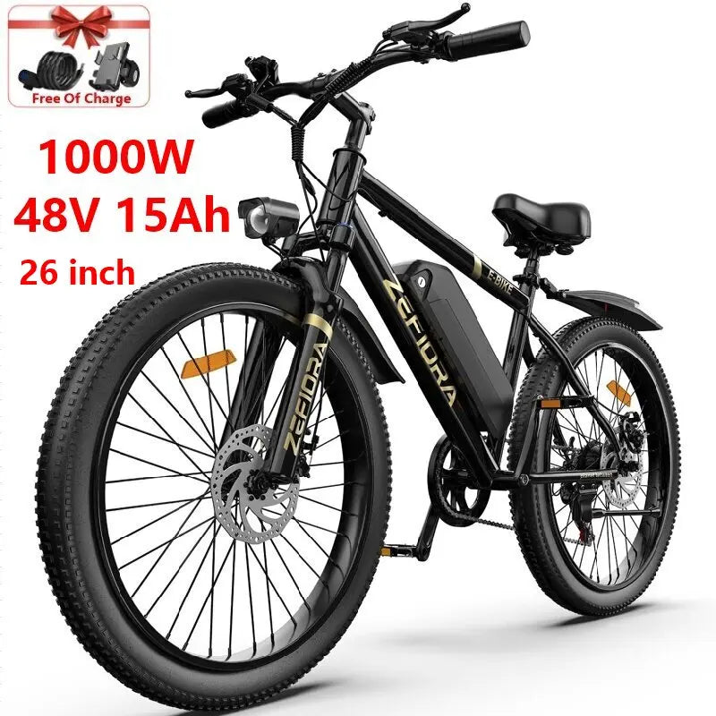 New 2000w Men\'s Electric Mountain Bike,20 26 Inch 30-50mph 30-60mile 48v 15a 17.5a 20a,for Two Wheel Electric Bicycle