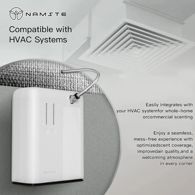 Namste HVAC Aroma Diffuser Air Freshener 2000 sq/ft  Home Fragrance Essential Oils Diffuser Aromatherapy Diffusers Scent Machine