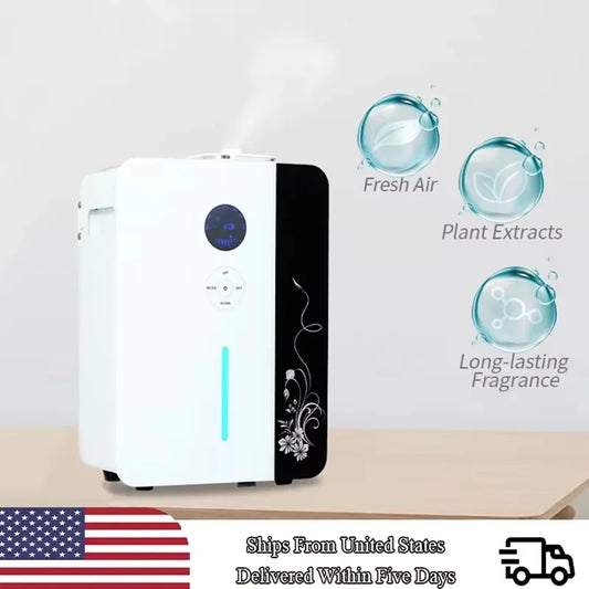 3000m³ Air Purifier Electric Perfume Machine Aroma Diffuser WIFI HVAC 800ML Capacity Metal Body Commercial Home Use Aromatizador